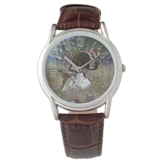Engelsk Pointer Armbandsur (Framsida)