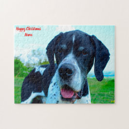 Engelsk Pointer Hund. Pussel