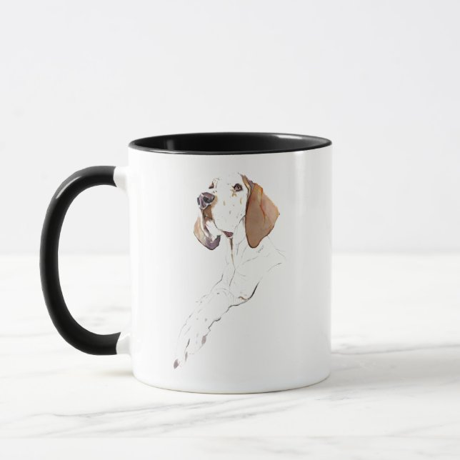 Engelsk Pointer Mugg – Hundmamma Kaffemugg (Vänster)