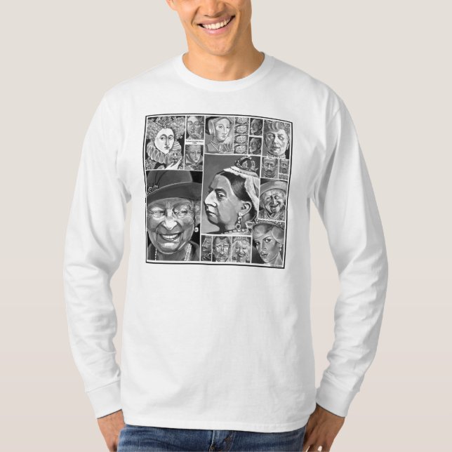 Engelsk royaltyutslagsplats tee shirt (Framsida)