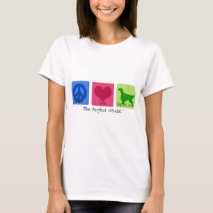 Engelsk Setter för fredkärlek T Shirt