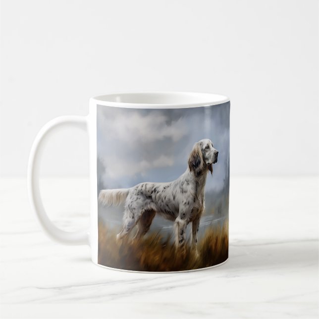 Engelsk setter kaffemugg (Vänster)