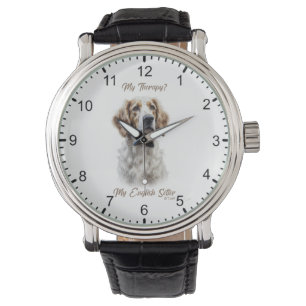 Engelsk Setter Livsstil Armbandsur