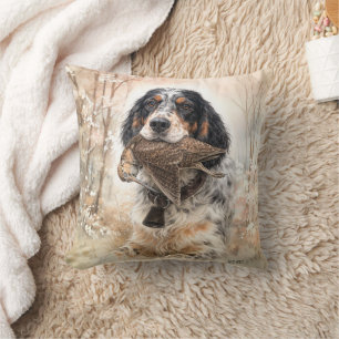 Engelsk Setter, Morkulla Jakt ,Hund Konst Kudde