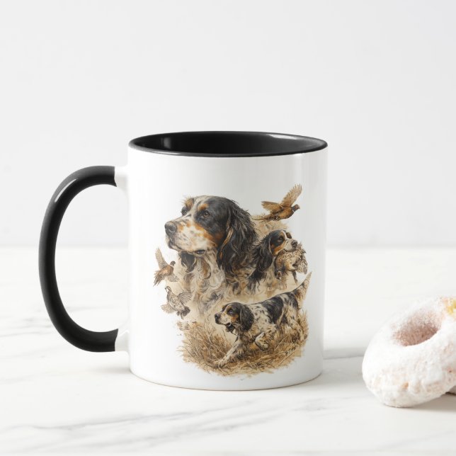 Engelsk setter  mugg (Med munk)