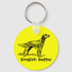Engelsk Setter Nyckelring