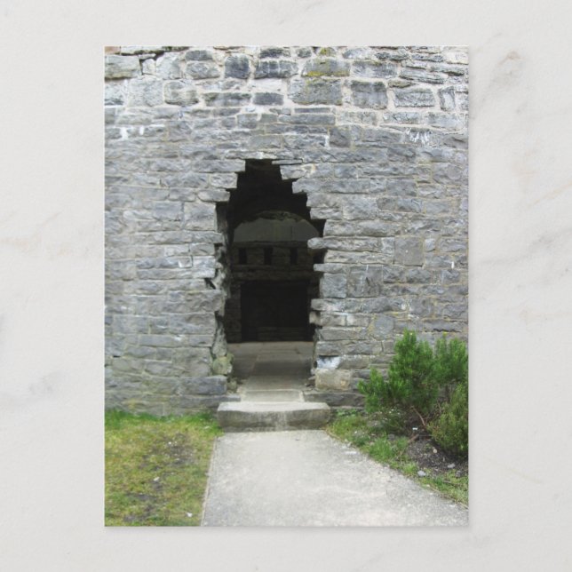 Engelsk slott vykort (Framsida)