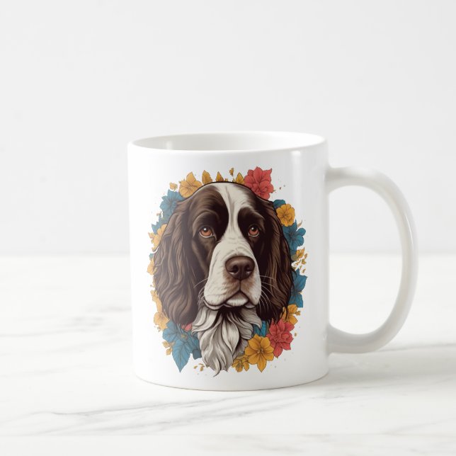 Engelsk spaniel kaffemugg (Höger)