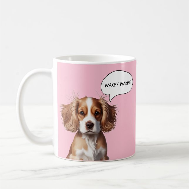 Engelsk spaniel kaffemugg (Vänster)