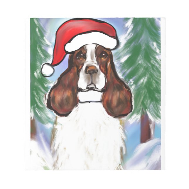 ENGelsk SPRINGER SPANIEL Anteckningsblock (Framsida)