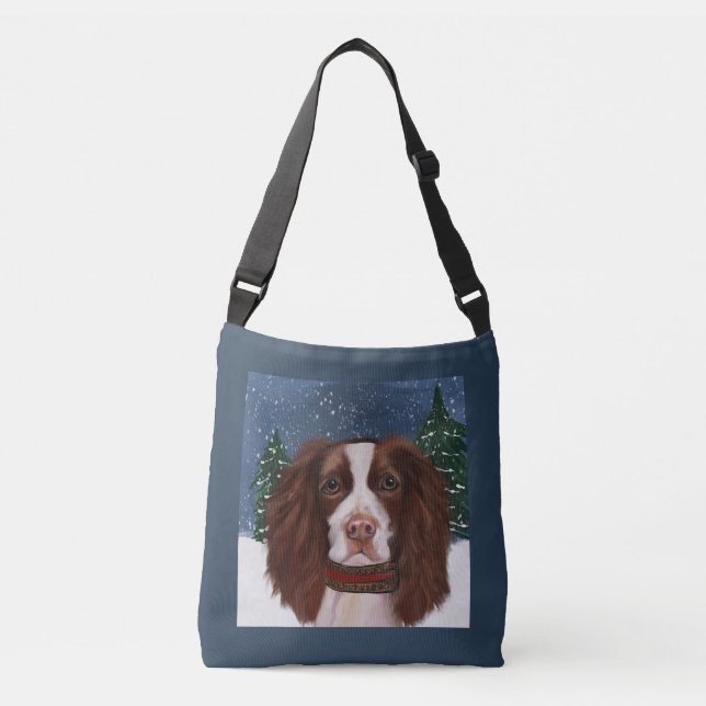ENGelsk Springer Spaniel     Axelväska (Framsida)