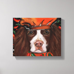 Engelsk Springer Spaniel Canvastryck