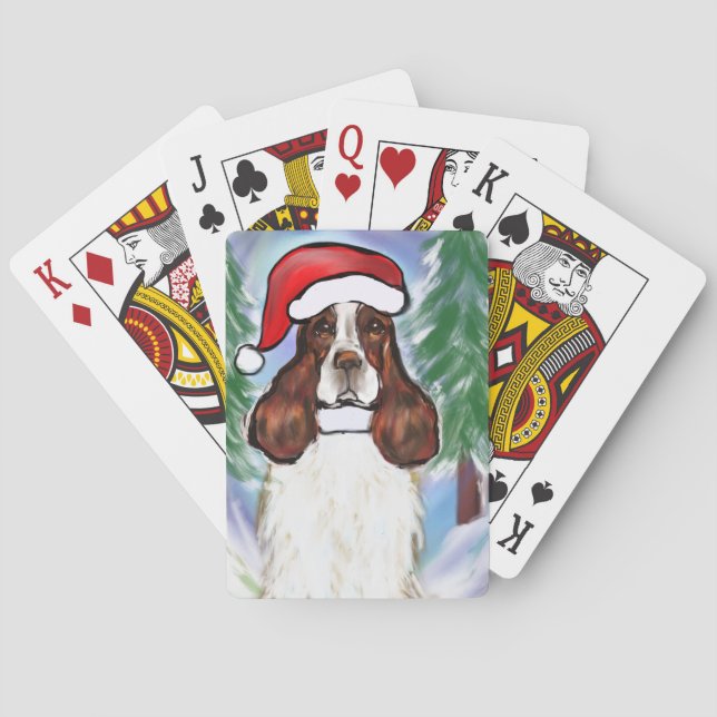 ENGelsk SPRINGER SPANIEL Casinokort (Baksidan)