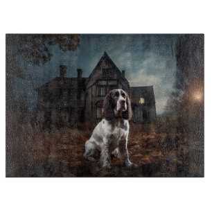 Engelsk Springer Spaniel Halloween Skräck