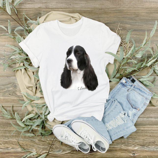 Engelsk Springer Spaniel Hund Tee (Skapare uppladdad)