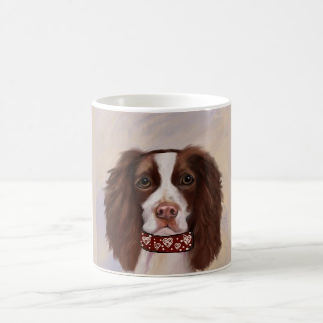 ENGELSK SPRINGER SPANIEL    KAFFEMUGG (Center)