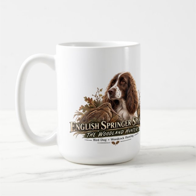 Engelsk Springer Spaniel  Kaffemugg (Vänster)