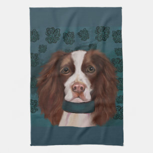 Engelsk Springer Spaniel Kökshandduk