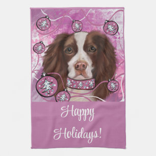 ENGelsk Springer Spaniel         Kökshandduk