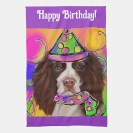 Engelsk Springer Spaniel          Kökshandduk