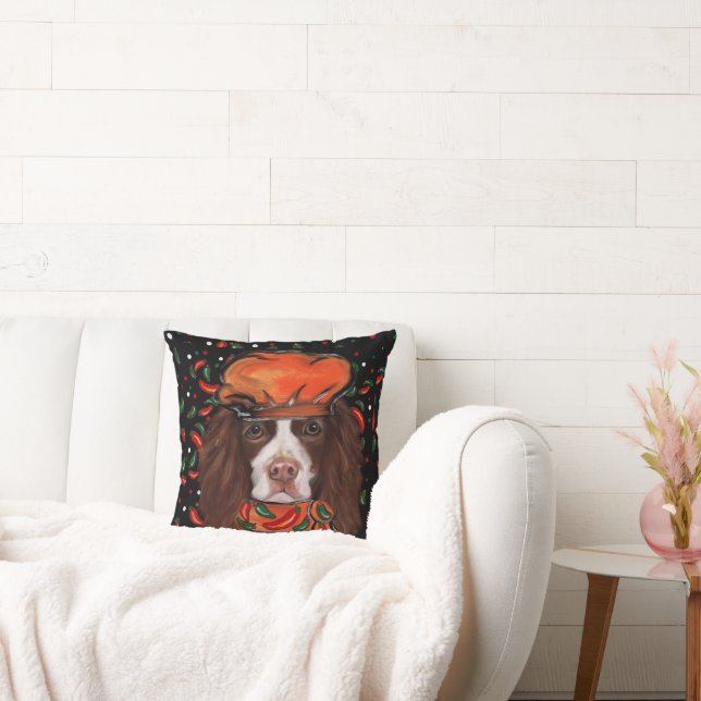 Engelsk Springer Spaniel    Kudde (Soffa)