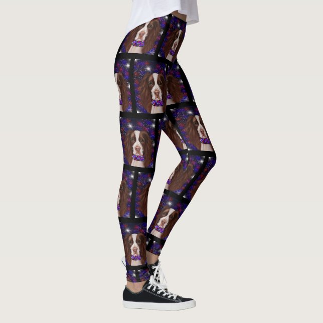 Engelsk Springer Spaniel  Leggings (Höger)