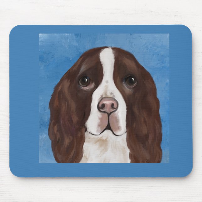 ENGELSK SPRINGER SPANIEL   MUSMATTA (Framsidan)