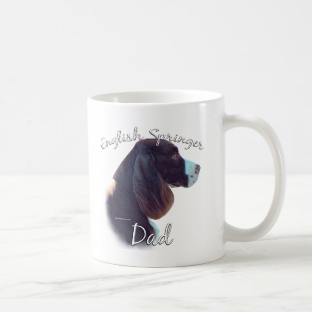 Engelsk Springer Spaniel Pappa 2 Kaffemugg (Höger)