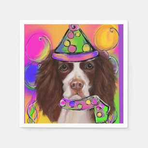 Engelsk Springer Spaniel Pappersservett
