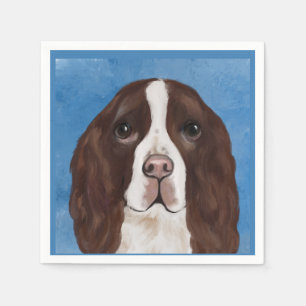 ENGelsk Springer Spaniel Pappersservett