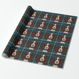 Engelsk Springer Spaniel Presentpapper