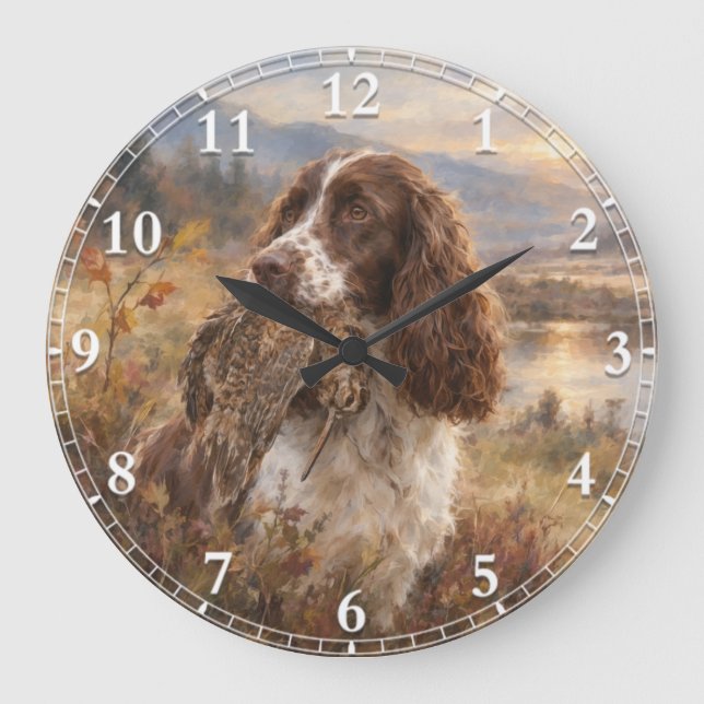 Engelsk Springer Spaniel  Stor Klocka (Framsida)
