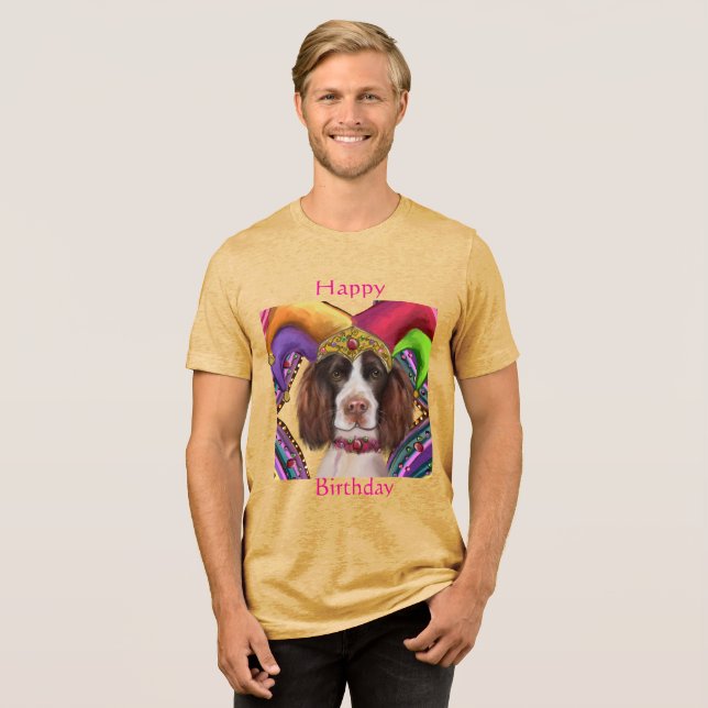 ENGelsk SPRINGER SPANIEL  T Shirt (Framsida Full)