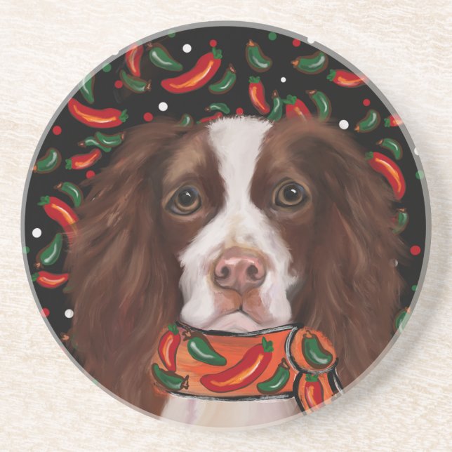 Engelsk Springer Spaniel     Underlägg (Framsidan)