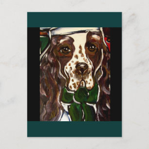 Engelsk Springer Spaniel Vykort