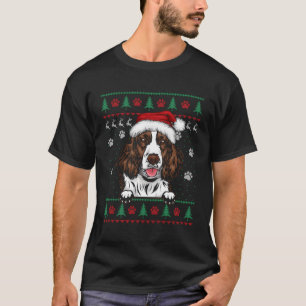 Engelsk Springer-spanjor jul Ugly Sweater Do T Shirt