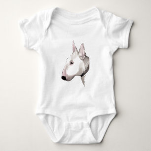 engelsk t-skjorta för tjurterrierbebis tee shirt