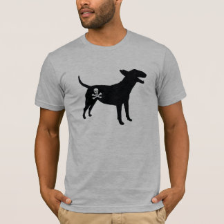 Engelsk tjurTerrier/Jolly utslagsplats för Roger T-shirt