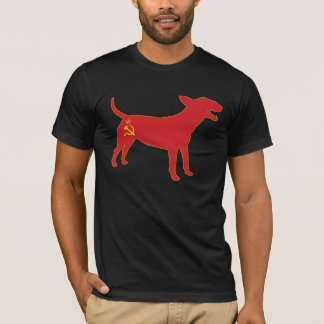 Engelsk tjurTerrier/kommunistisk USSR utslagsplats Tee Shirt