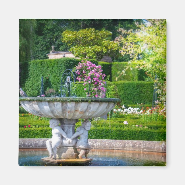 Engelsk trädgård magnet (Framsidan)