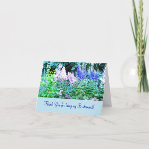 Engelsk trädgårdsblommor Tacksamhetskort Tack Kort