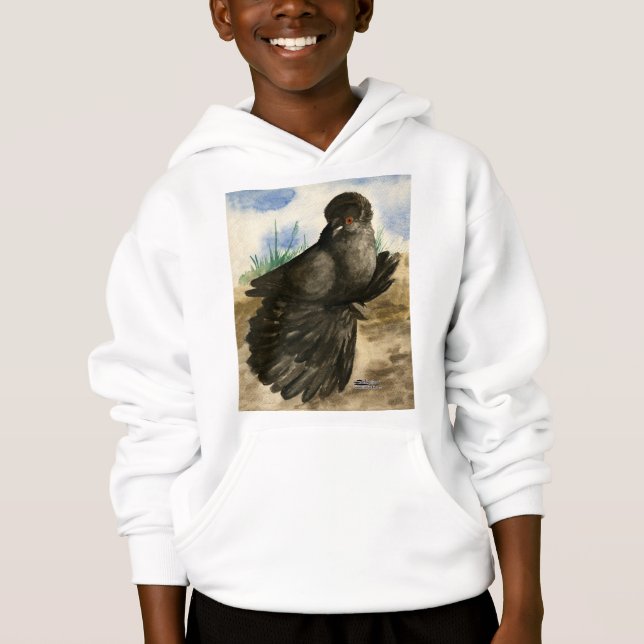 Engelsk Trumpetar-Dun Duvor Tee (Framsida)