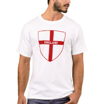 Engelsk TShirt för fotbollutslagsplatsEngland