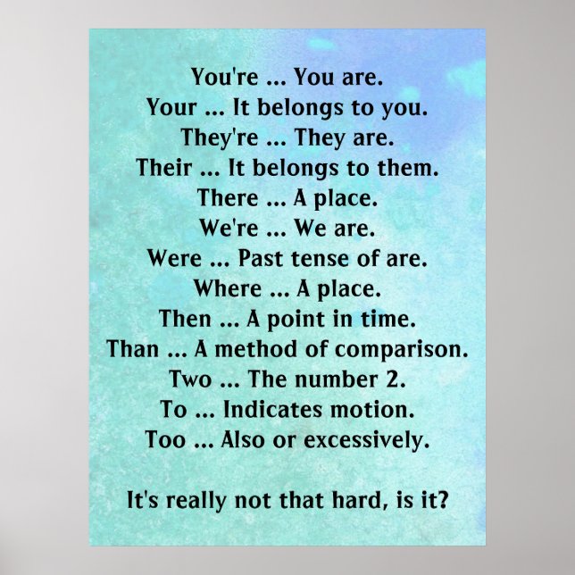 Engelska är inte så svårt poster (Framsidan)