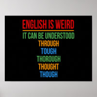 Engelska är Konstig Language Teacher Grammar Stude
