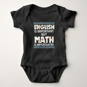 Engelska är viktigt, men Math är Importanter T Shirt
