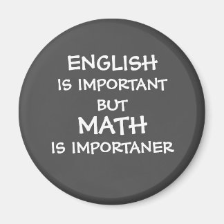 Engelska är viktigt, men math är viktig magnet