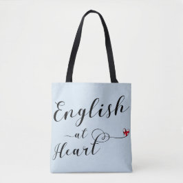 Engelska At Heart Matkasse, England Tygkasse