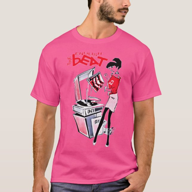 Engelska Beat - Retro T Shirt (Framsida)