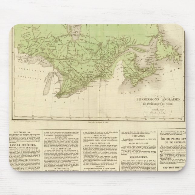 Engelska besittningar musmatta (Framsidan)